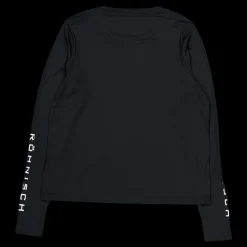 Outlet Röhnisch Team Logo Long Sleeve Black Svart