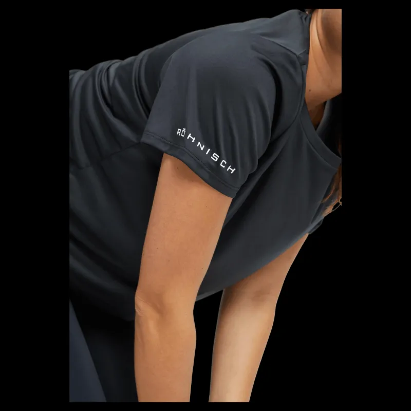 Röhnisch Team Logo Tee Black Svart Clearance