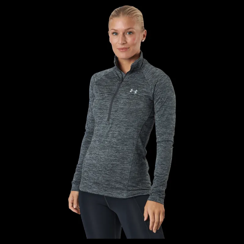 Under Armour Tech 1/2 Zip - Twist Jet Gray Grå Discount
