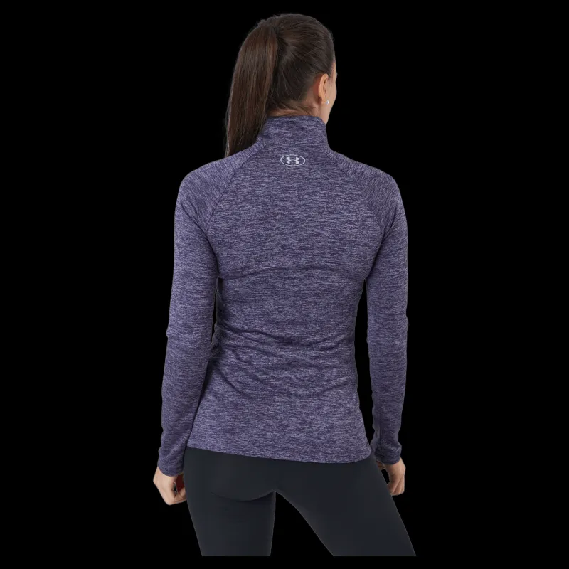 Under Armour Tech 1/2 Zip - Twist Purple Switch / Club Purple / Lila Clearance