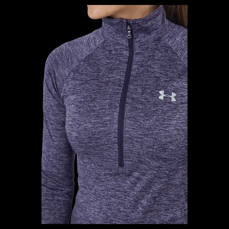 Under Armour Tech 1/2 Zip - Twist Purple Switch / Club Purple / Lila Clearance