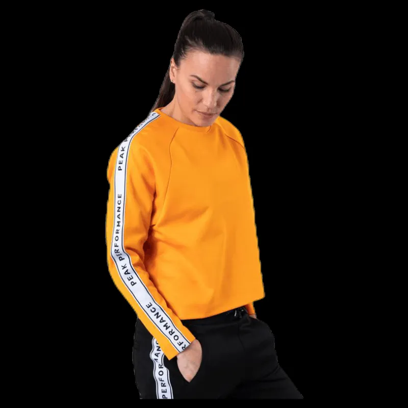 Peak Performance Tech Club Crew Orange