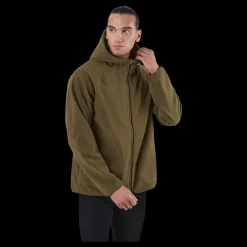 New Tretorn Tech Fleece Hood M 506/dark Olive Grön