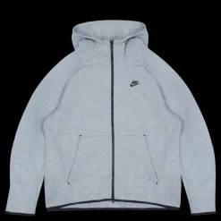 Nike Tech Fleece Hoodie Fz Dk Grå Best