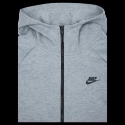 Nike Tech Fleece Hoodie Fz Dk Grå Best