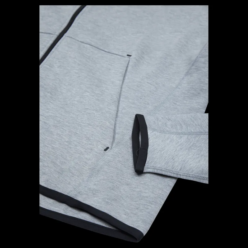 Nike Tech Fleece Hoodie Fz Dk Grå Best