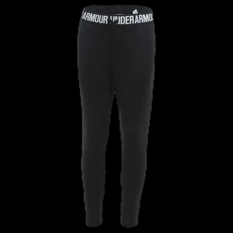 Discount Under Armour Tech Jogger Girl Loose Fit Black Svart