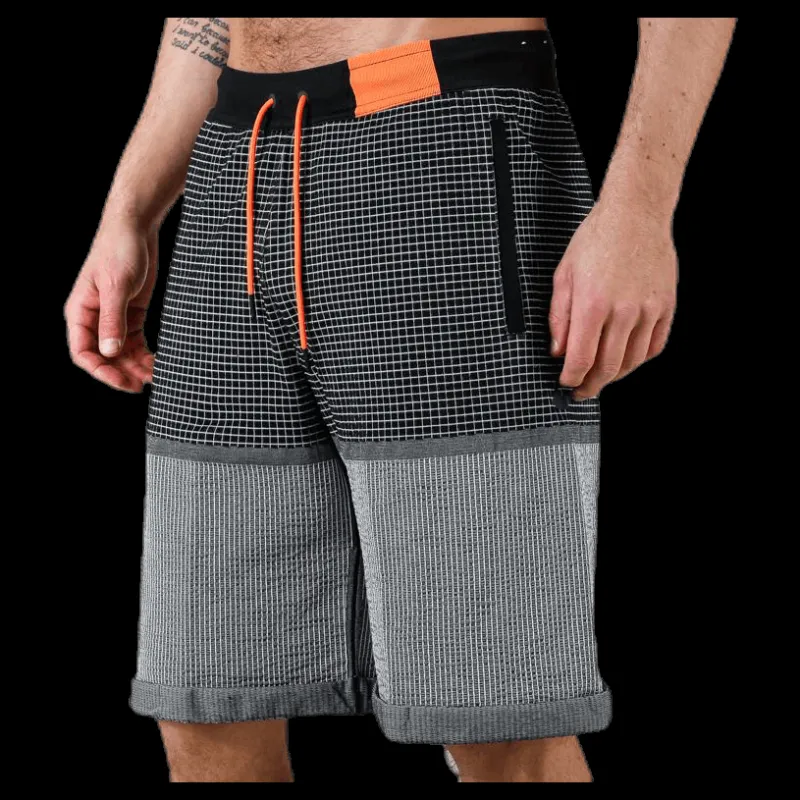 Nike Tech Pack Grid Shorts White/Black Grå Sale