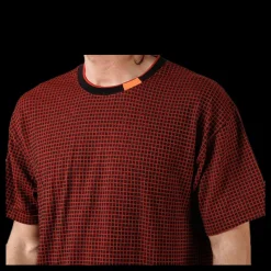 Nike Tech Pack Grid Tee Orange/Black Röd Online