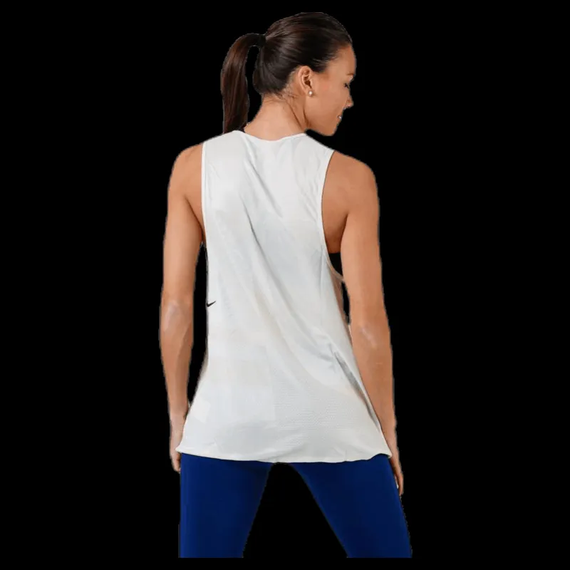 Nike Tech Pack Knit Muscle Tank Beige Vit Clearance