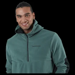 Sale Peak Performance Tech Soft Reverse Hood Black/Green Svart och Grön
