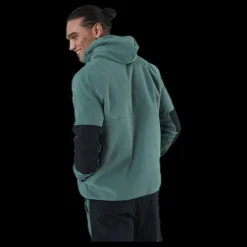 Sale Peak Performance Tech Soft Reverse Hood Black/Green Svart och Grön