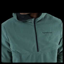 Sale Peak Performance Tech Soft Reverse Hood Black/Green Svart och Grön