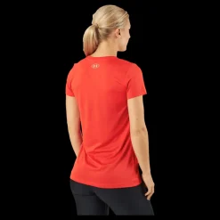 New Under Armour Tech Ssv - Solid Radio Red Orange