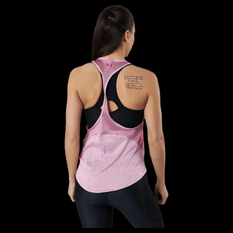 Under Armour Tech Vent Tank Pink Rosa Hot