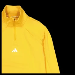 adidas Techfit COLD.RDY 1/4 Zip Long Sleeve Training Top Preyel Gul