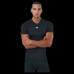 adidas Techfit Training T-Shirt Black Svart Online