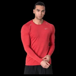 Nike Techknit Ultra LS Red Röd Clearance