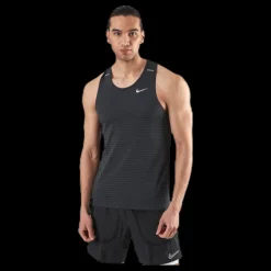 New Nike Techknit Ultra Tank Black Svart