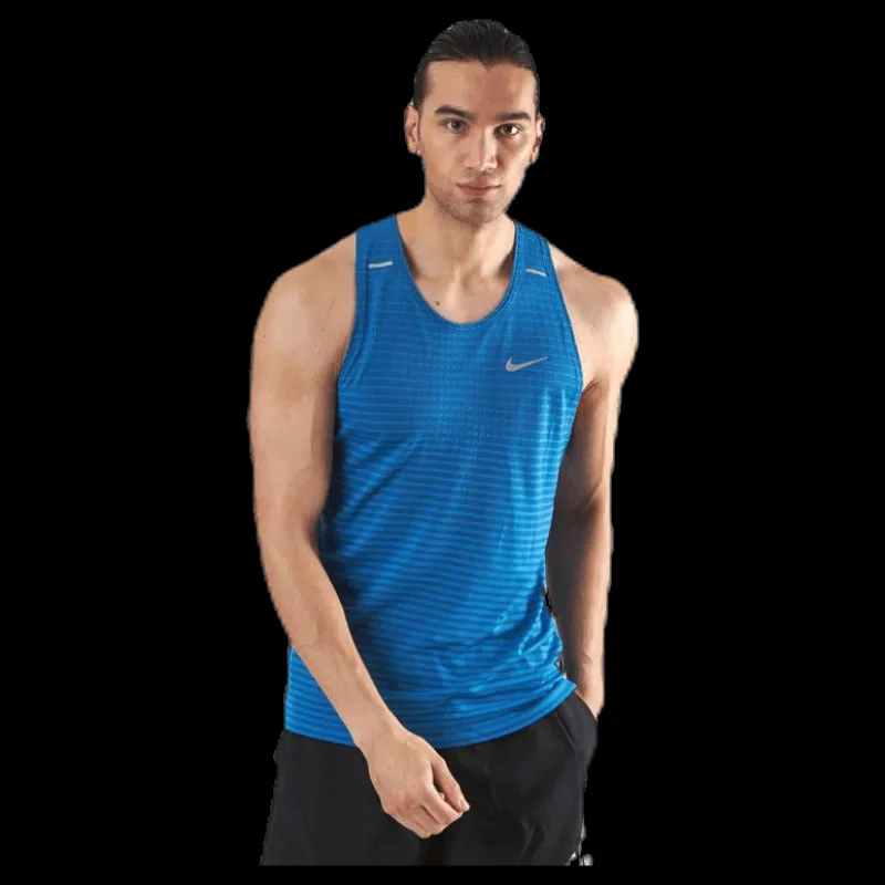 Nike Techknit Ultra Tank Blue Blå New