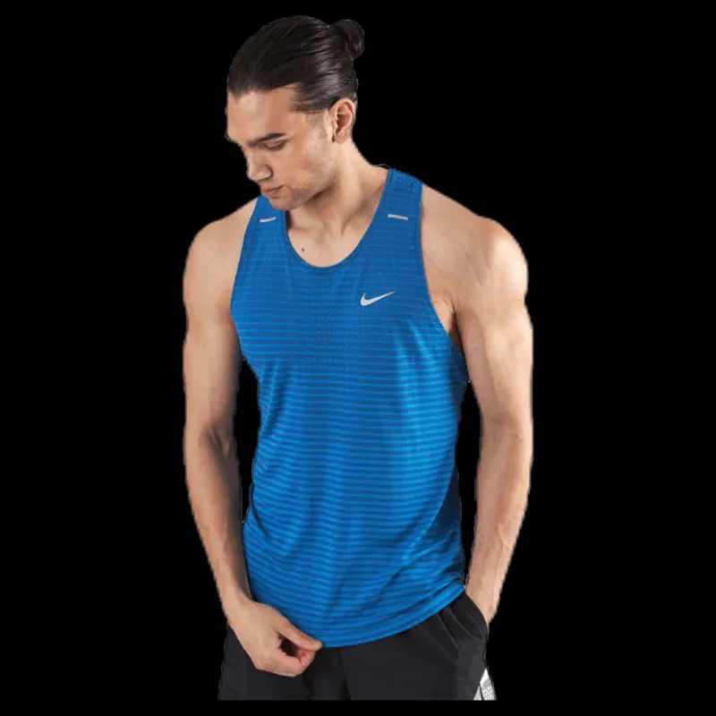 Nike Techknit Ultra Tank Blue Blå New
