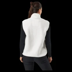 Svea Teddy Pile Vest Off White New