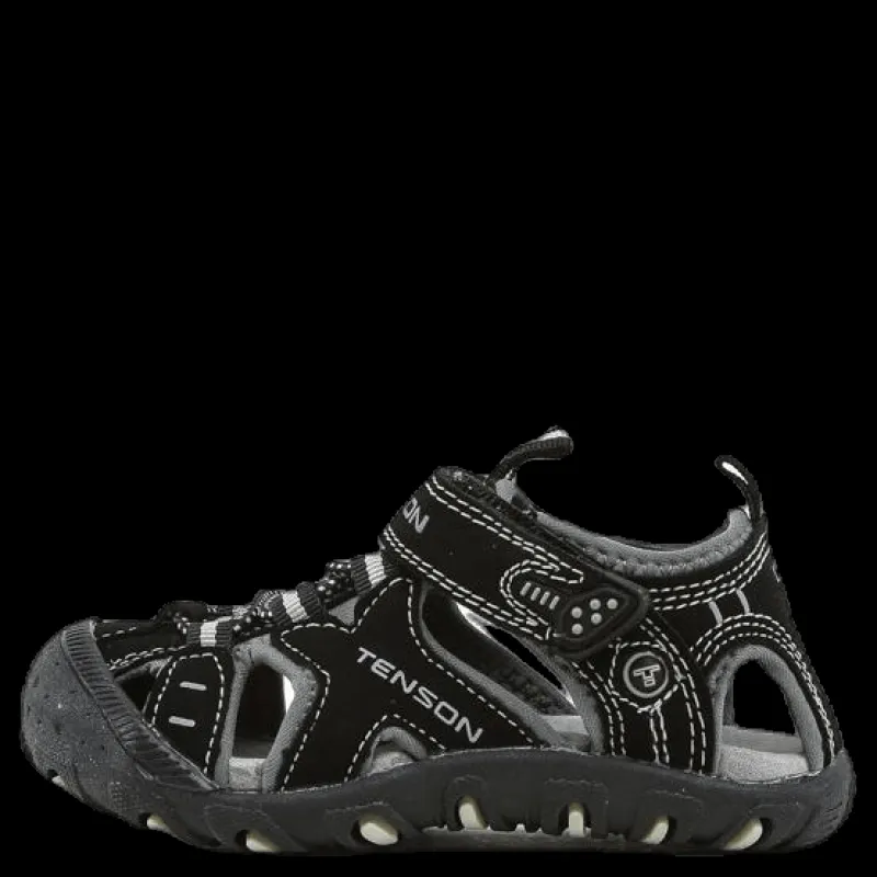 Tenson Tehah Closed Toe Black Svart Outlet