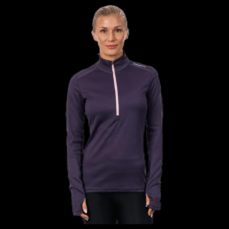 Craft Tempo Halfzip W Grey Grå Best