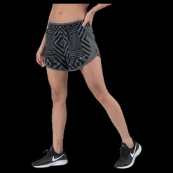 New Nike Tempo Lux Runway Short Grey Grå