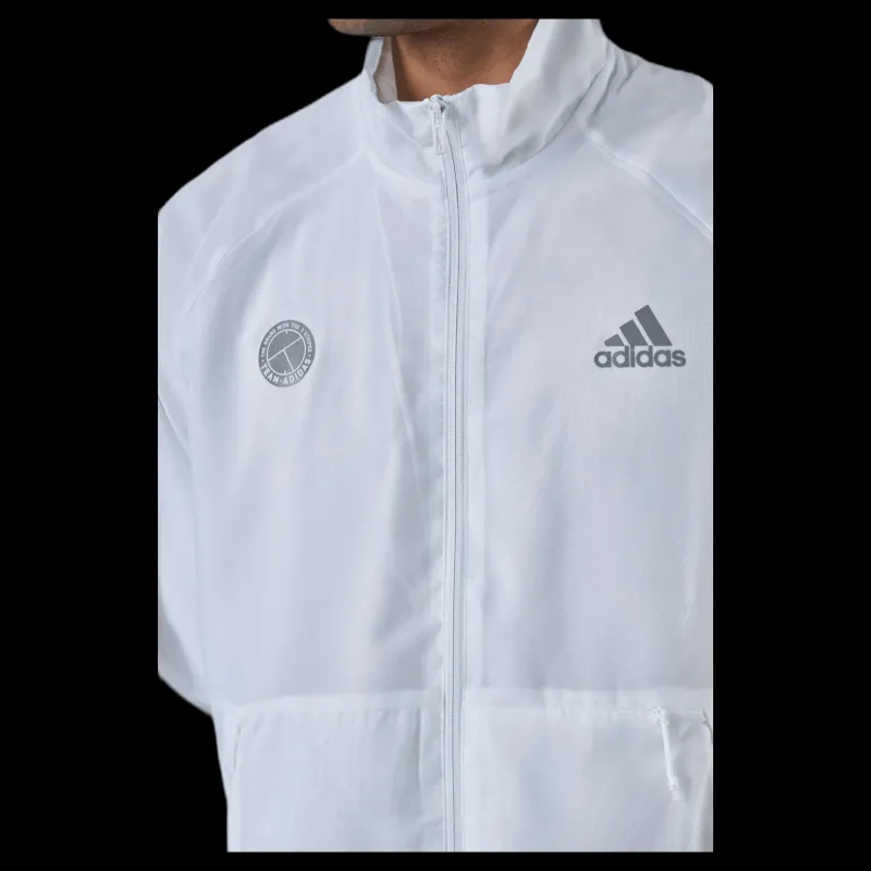 Online adidas Tennis Tennis Jacket Aeroready White/Grey Vit