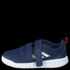 Clearance adidas Tensaur Shoes Dark Blue / Cloud White / Active Red Blå