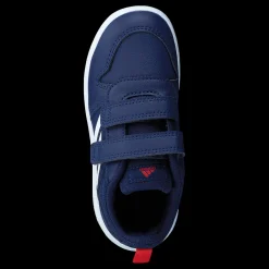 adidas Tensaur Shoes Dark Blue / Cloud White / Active Red Blå