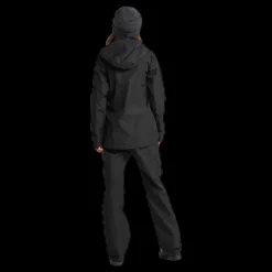 Sale Didriksons Tera Girls Rain Jacket Black Svart