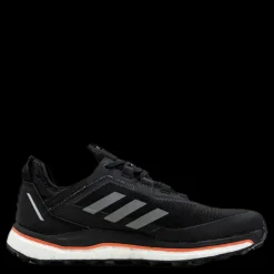 adidas Terrex Agravic Flow GORE-TEX Trail Running Shoes Core Black / Grey Four / Signal Pink / Coral Svart Hot