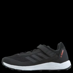 adidas Terrex Agravic Flow Primegreen Trail-Running Shoes Core Black / Dgh Solid Grey / Solar Red Svart Best