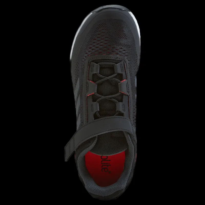 adidas Terrex Agravic Flow Primegreen Trail-Running Shoes Core Black / Dgh Solid Grey / Solar Red Svart Best