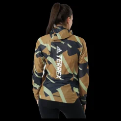 Sale adidas Terrex Agravic Graphic 2.5L Rain Jacket Mesa Flerfärgad