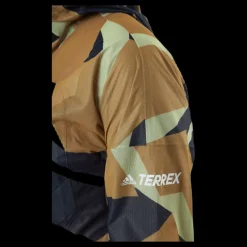 Sale adidas Terrex Agravic Graphic 2.5L Rain Jacket Mesa Flerfärgad