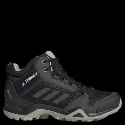 adidas Terrex AX3 Mid GORE-TEX Hiking Shoes Core Black / Dgh Solid Grey / Metal Grey Svart