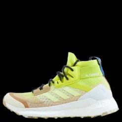 adidas Terrex Free Hiker Primeblue Hiking Shoes Beige Tone / Pulse Yellow / Acid Yellow Grön Online
