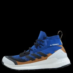 Clearance adidas Terrex Free Hiker Primeblue Hiking Shoes Core Black / Core Black / Bold Blue Flerfärgad