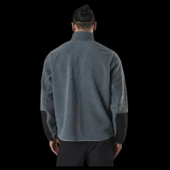 Clearance adidas Terrex Sherpa Fullzip Fleece Blue Oxide / Black Grå