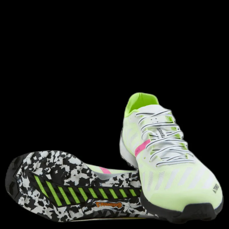 adidas Terrex Speed Pro Trail Running Shoes Cloud White / Solar Yellow / Core Black Flerfärgad Online