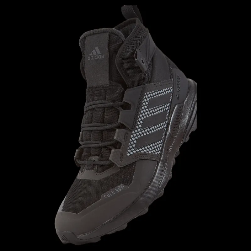 Discount adidas Terrex Trailmaker Mid COLD.RDY Hiking Shoes Core Black / Core Black / Dgh Solid Grey Svart