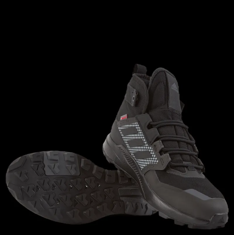 Discount adidas Terrex Trailmaker Mid COLD.RDY Hiking Shoes Core Black / Core Black / Dgh Solid Grey Svart
