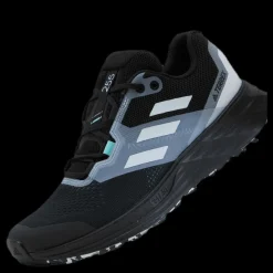 New adidas Terrex Two Flow Trail Running Shoes Core Black / Crystal White / Clear Mint Flerfärgad