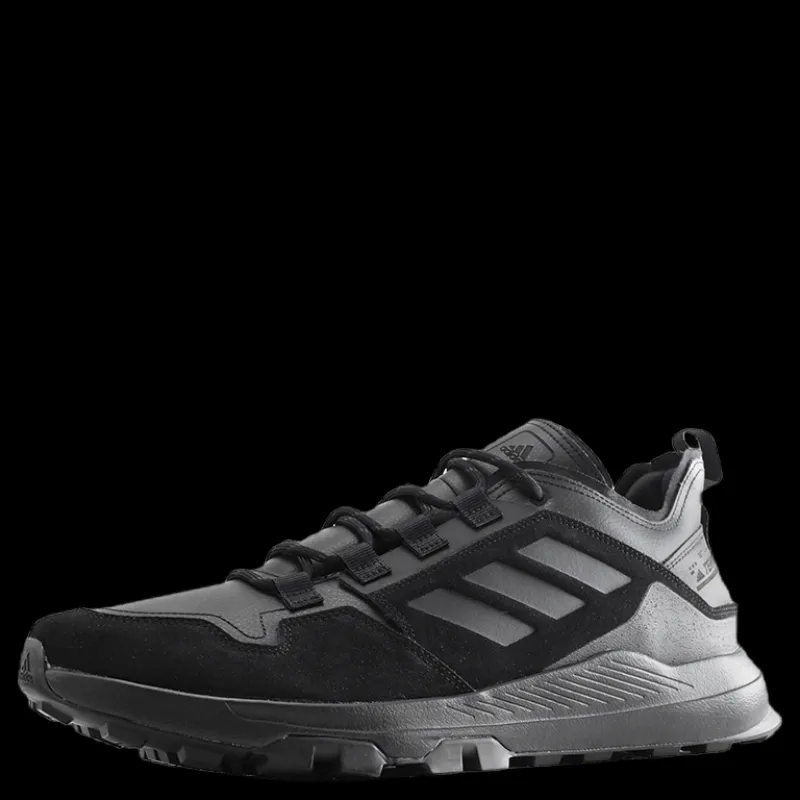 adidas Terrex Urban Low Leather Hiking Shoes Core Black / Core Black / Grey Six Svart