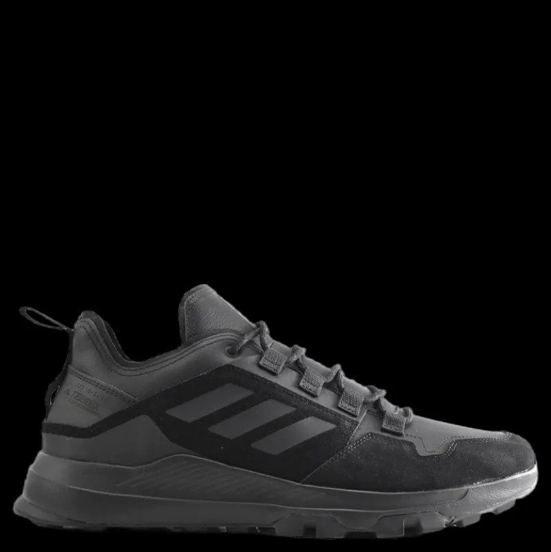 adidas Terrex Urban Low Leather Hiking Shoes Core Black / Core Black / Grey Six Svart