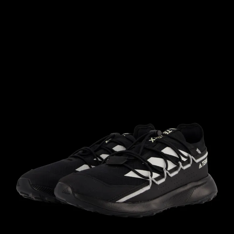 Clearance adidas Terrex Voyager 21 Travel Shoes Core Black / Chalk White / Grey Two Svart