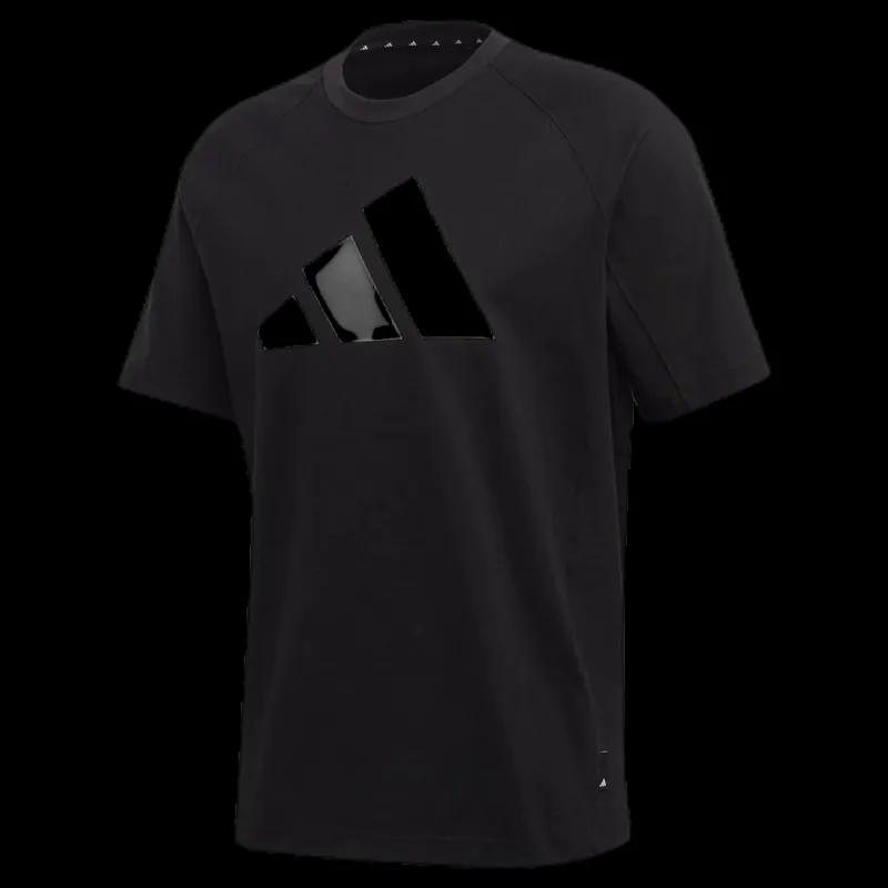Outlet adidas The Pack Heavy Jersey Tee Black / White Svart